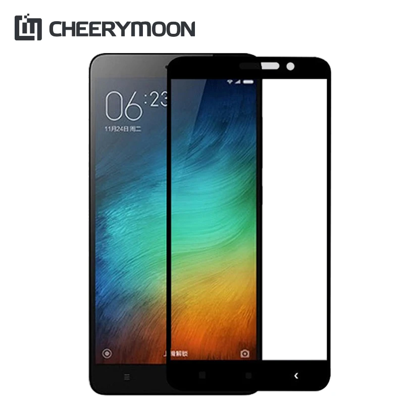

HQ Full Cover For Xiaomi Redmi 3S 3 Note3 Pro Redmi3 Redmi3s Screen Protector Note 3 Redmi 3 Tempered Glass Film AE Saver SHIP