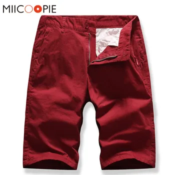 

Mens Shorts Summer 2019 Fashion Solid Color Men Short Pants Streetwear Shorts Homme Short Pants Knee Length Bermuda Masculina