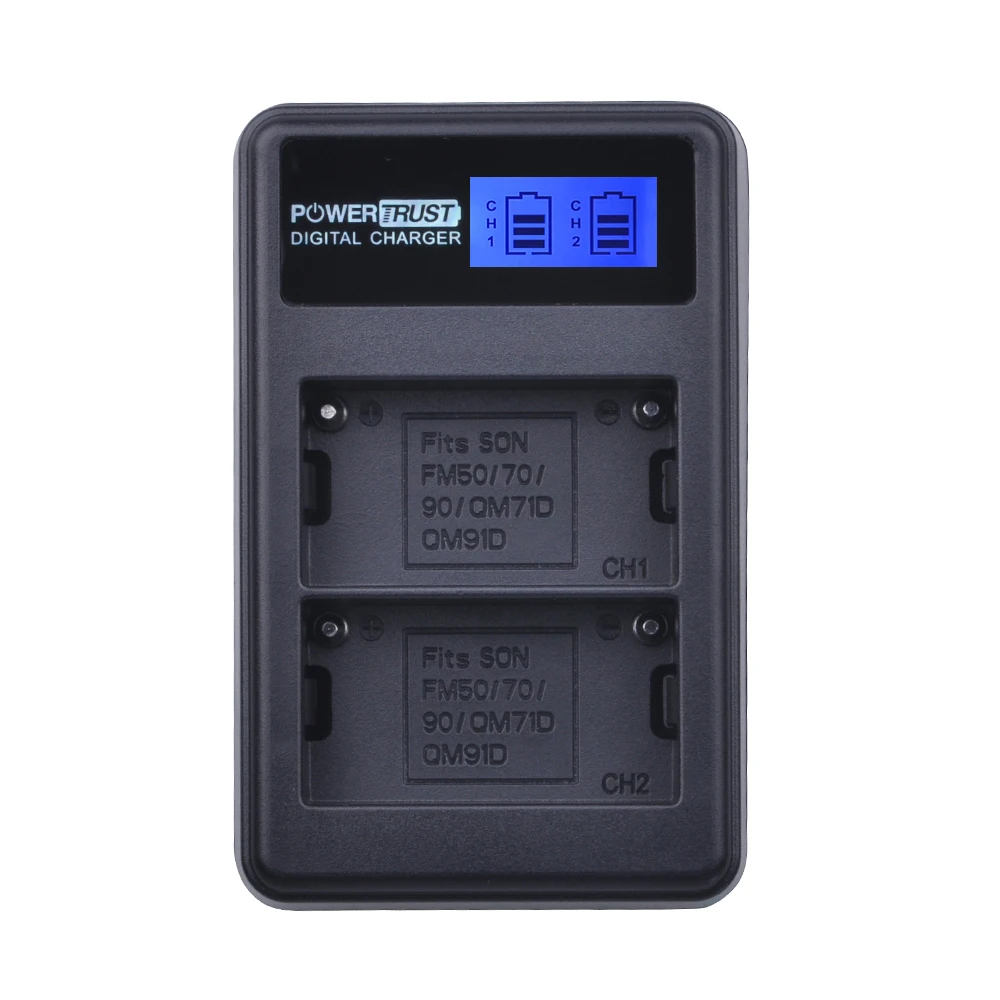 

1 Pack NP-F550 NP F550 NPF550 F570 LCD Dual USB Charger for Sony NP-F330 NP-F530 NP-F570 NP-F730 NP-F750 Hi-8