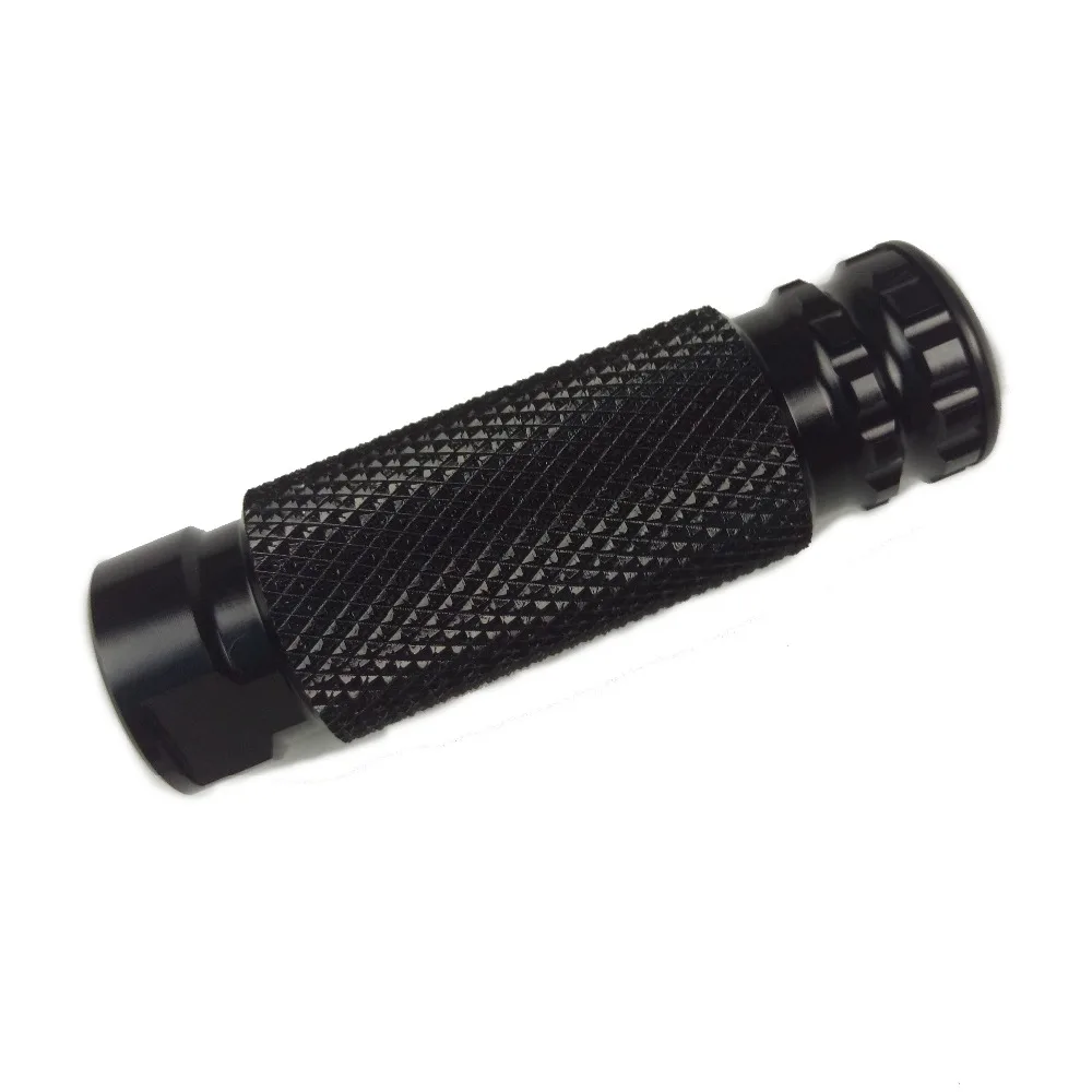 Motorcycle Replacement 8mm CNC Fixing Knurled Aluminium Footrests Foot Pegs Pedals For Racing Rearsets Rear Set or Similar (13)