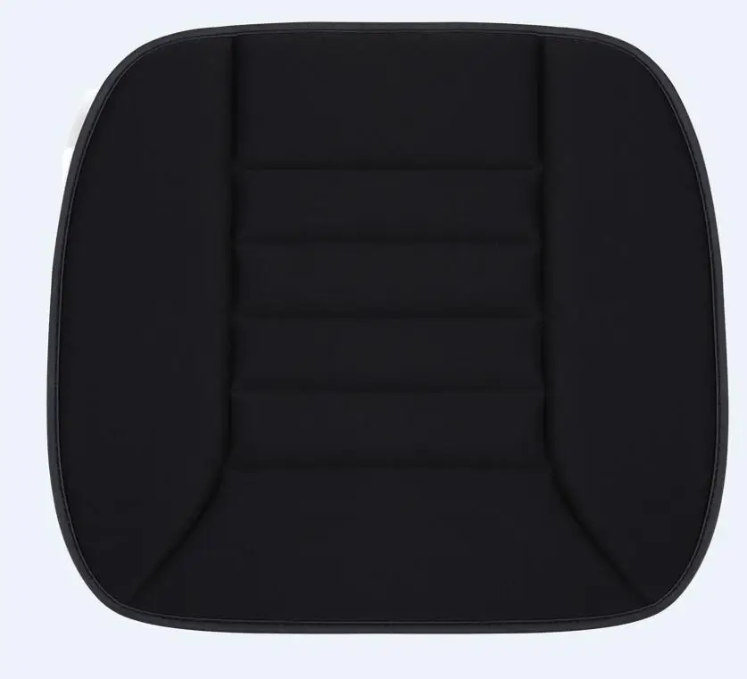 Губка с памятью универсальная Простая установка не скользящая Автомобильная подушка для сиденья Оставайтесь на сиденьях не двигается в офисе/дома чехлы для сидений - Название цвета: Черный