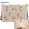 MEHOFOTO Newborn Baby Floral Photography Backdrops Flower Photographic Studio Photo Background Birthday Decorations Prop ► Photo 2/6