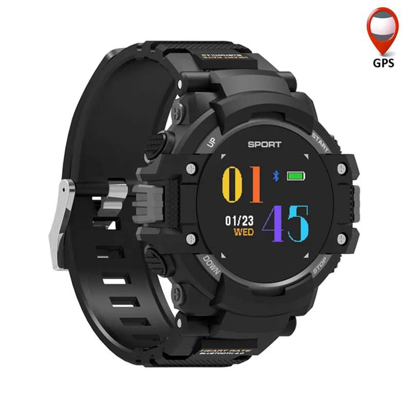 

F7 0.95inch Bluetooth 4.2 ip67 waterproof smart wearable device fitness tracker for iOS Android with GPS call reminder height