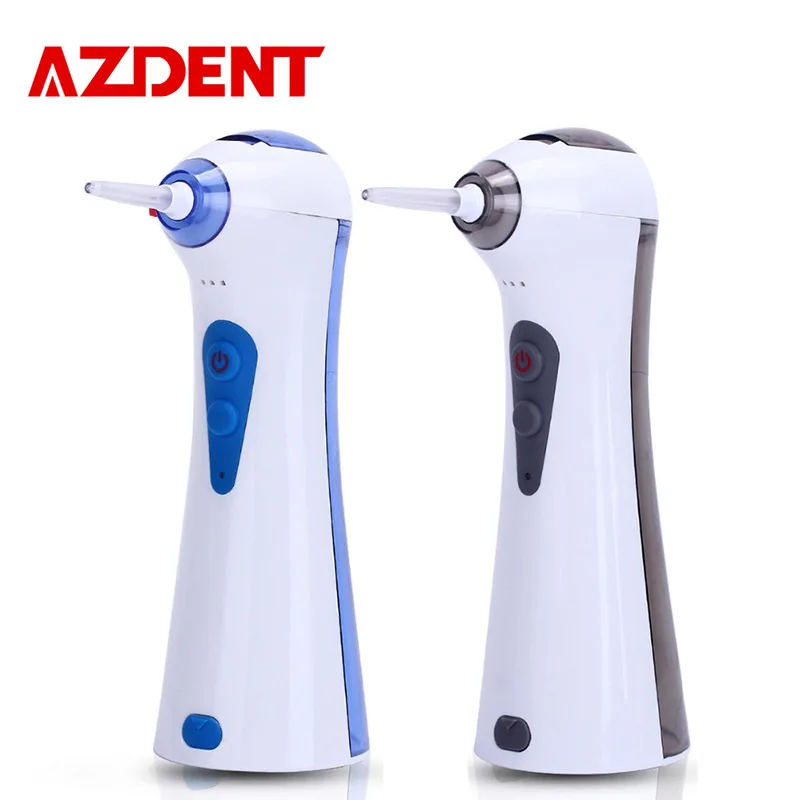 

AZDENT USB Pro Electric Rechargeable Oral Irrigator Dental Flosser With 2 Nozzles & 120ML Water Tank Portable Daily Floss Pick