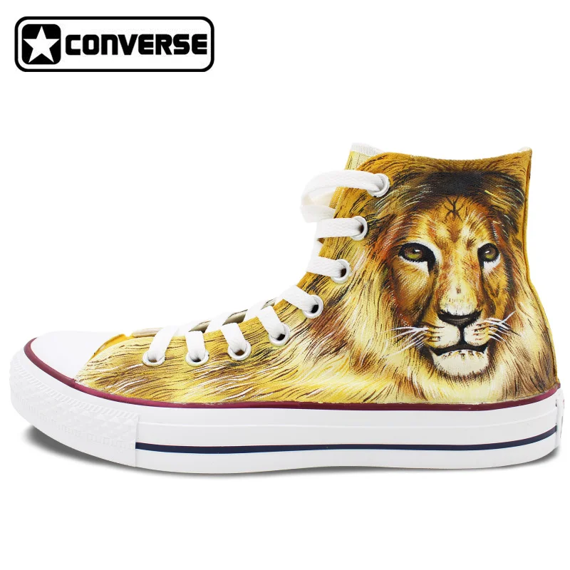 Prix pour Hommes Femmes Converse All Star Toile Chaussures Lion Roi de La Jungle Conception Originale Peint À La Main Chaussures Femme Homme High Top Sneakers Prix pour Hommes Femmes Converse All Star Toile Chaussures Lion Roi de La Jungle Conception Originale Peint À La Main Chaussures Femme Homme High Top Sneakers