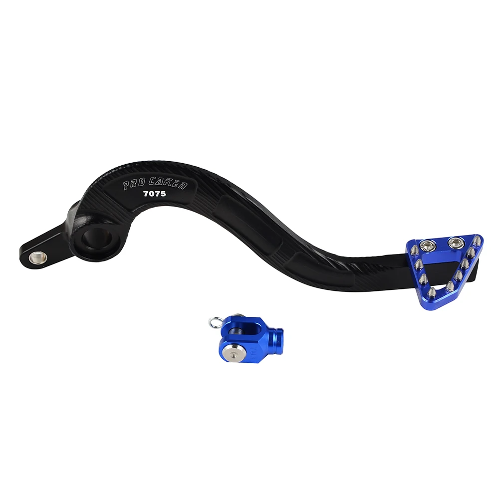 Rear Foot Brake Extension Pedal Pad Plate Brake Lever Clevis Kit For Yamaha YZ450F 2010-2018 YZ450FX 2016-2018 WR450F 2012-2018