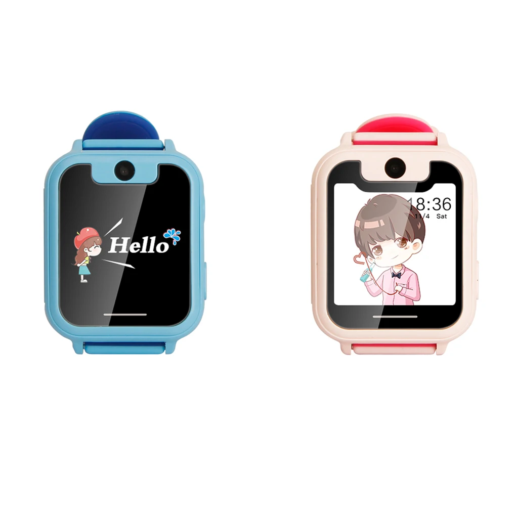 

S6 1.54'' Touch Screen Kid Children Smart Watch Intelligent Remote Control Phone Message Torch Wrist Watch Pedometer
