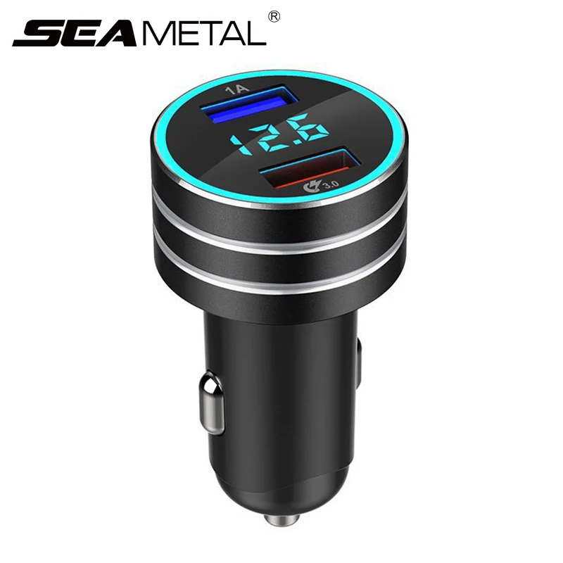 

Accessories QC3.0 Car Cigarette Lighter Socket Splitter Type C Charging Sockets Auto Dual Usb Charger For Iphone6 Sumsung Xiaomi