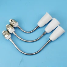 2pcs E27 к E27 шланг удлиненная лампа преобразования лампа база расширение рот винтовой преобразователь E27 светильник переключатель