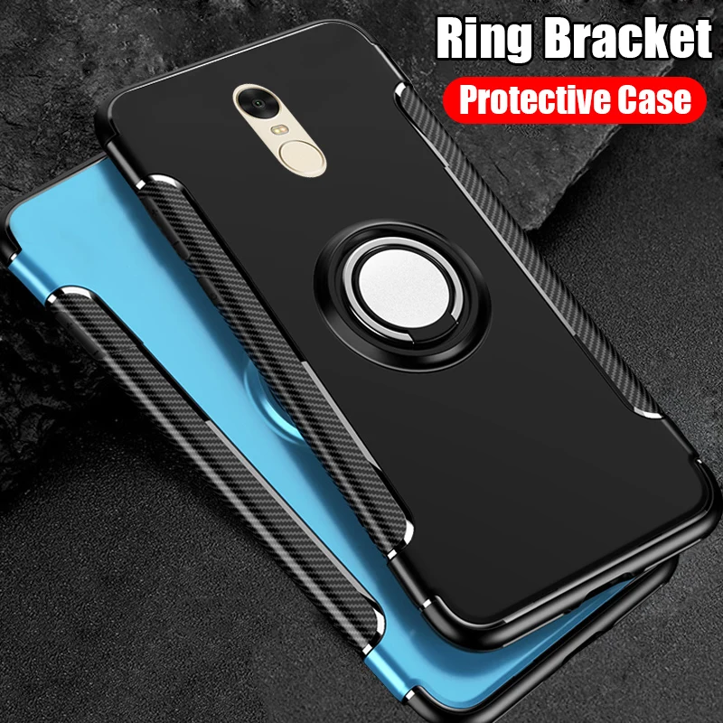 

Luxury Soft silicon cases For xiaomi Redmi 4X hard pc back cover soft case For Redmi note 4 4X shockproof protection full shell
