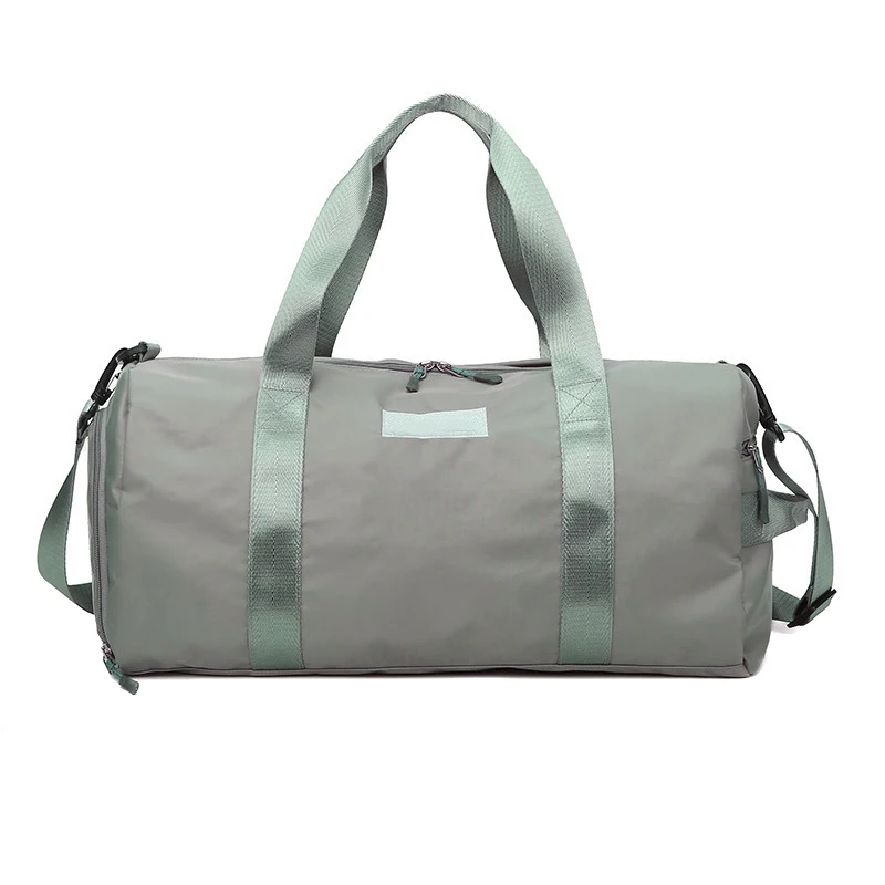 

Newly Women Sports Bag Dry Wet Handbag Large Capacity Cylinder Bag for Travelling Fitness FMS19