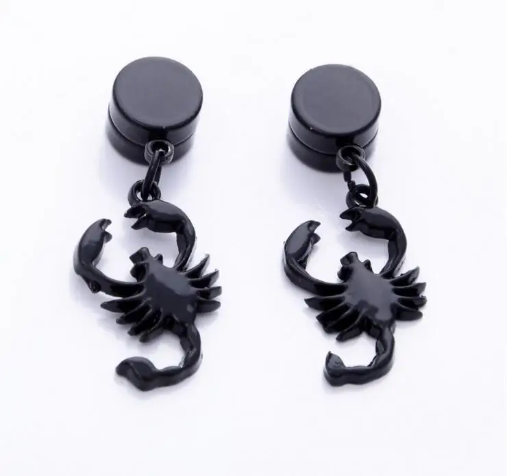 1Pair High Quality Stud Earrings 316l Stainless Steel Earrings Jewelry for Men