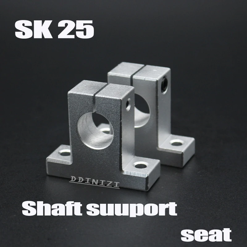 SK25 SH25A 25 мм Линейный вал Поддержка 25 мм Линейный рельсовый вал Поддержка XYZ Таблица ЧПУ Запчасти