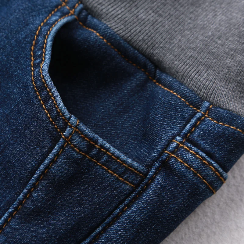 Casual Azul Pantalon Diseño Slim 5xl Mujer Lana Negro Pantalones Pantalón Negro Las Caliente De Largo Jeans Plus Femme azul Lápiz Mujeres Tamaño Invierno xOTqPwIp