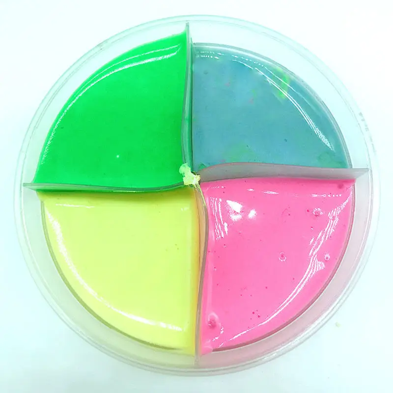 2018 Fashion New Plastic Stamp Poke Mud Diy Fluffy Slime Box Big Plasticine Polymer Clay Learning Education Toy | Игрушки и хобби