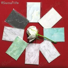 35 pcs Mini Mármore Ouro Mini Stamping Cartão Simples Cartão Criativo Cartões De Casamento Desejos de Aniversário Cartão de Natal