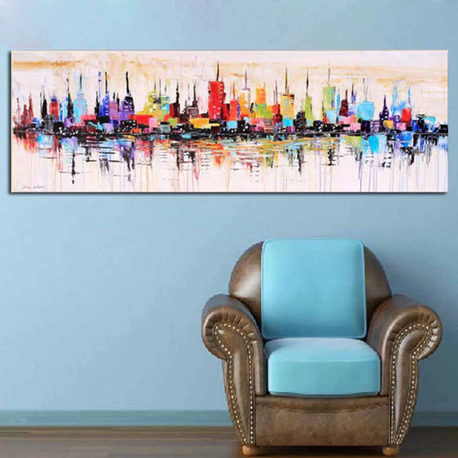 

Large 5D DIY Diamond Painting Diamond Embroidery New York City Picture of Rhinestone abstract Modern pattern mosaic Decor JS4131