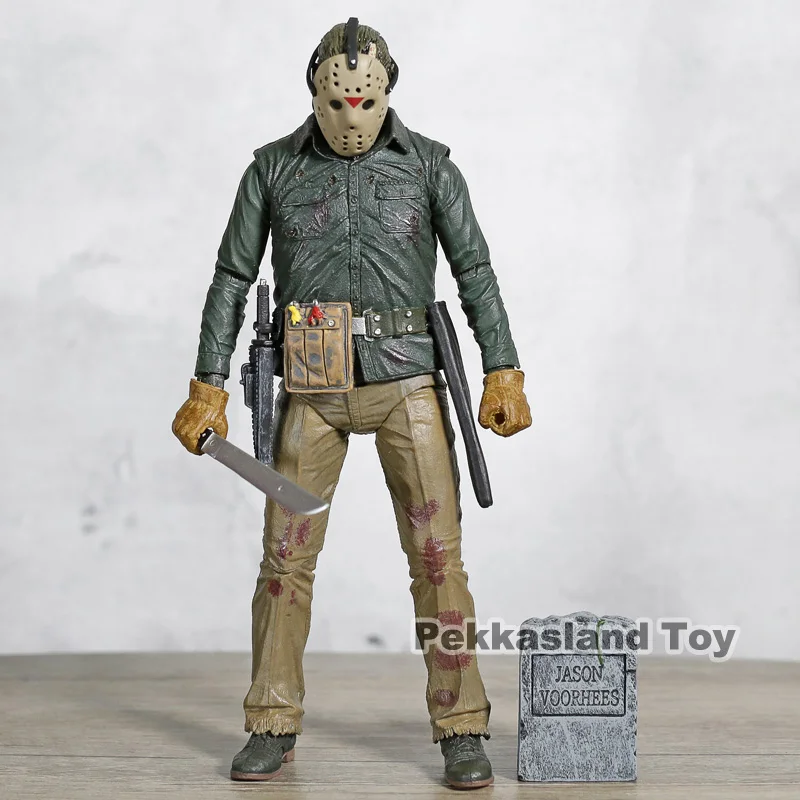 NECA Friday the 13th Jason Voorhees " ПВХ фигурка Коллекционная модель игрушки