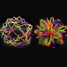 Красочный выдвижной сменный магический шар, ручной мяч, цветочный шар, детские игрушки для мальчиков и девочек, Веселый Рождественский подарок
