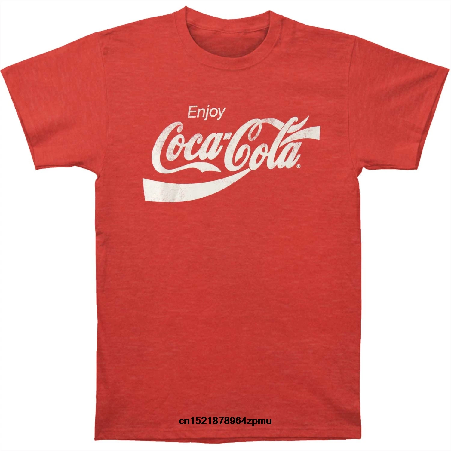 

funny t shirt men novelty tshirt Eighties Coke - Heather T-shirt