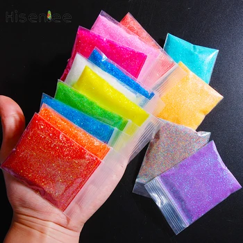 

50g/ Pack Nail Art Pastel Glitter Dust DIY Sparkly Tips Nail Manicure Sequins DIY Nail Art Polish Deco