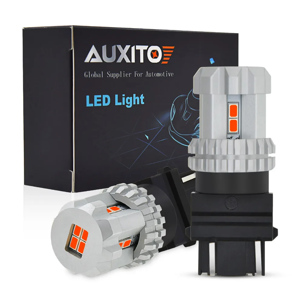 3157 Led 3156 T25 12 SMD 3020 P27w P27/7W LED задний стоп-сигнал указатель поворота авто