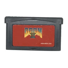 32 бит Высокое качество Doom II английское издание видеоигры картридж Версия США игровая Карта