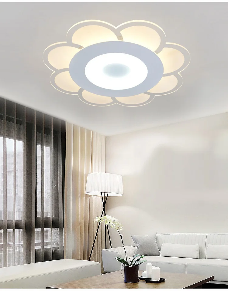 

Free EMS UPS FedEx DHL Slim curved LED Ceiling / romantic bedroom lamp modern minimalist restaurant lamp children lamp