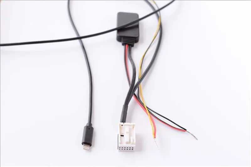 

Car Bluetooth Module Aux Bluetooth Adapter Car Kit 12Pin for Peugeot 207 307 407 308 For Citroen C2 C3 RD4 for iPhone 7 8 X