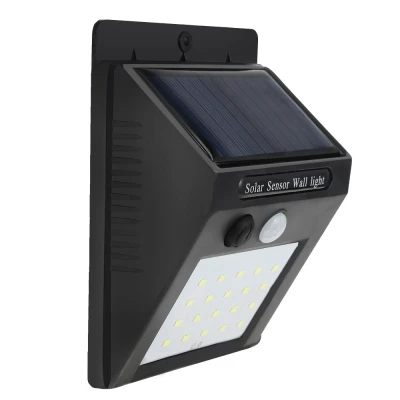 

Sensor Solar Lights Outdoor, Super Bright 28 LED Wireless Waterproof Solar Wall Outside Lighting, Solar Security Light