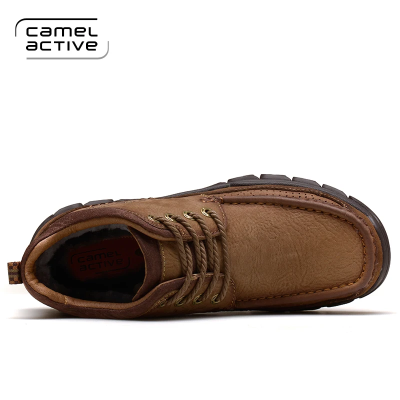 Кроссовки Camel Active из натуральной кожи водонепроницаемые дышащие Нескользящие