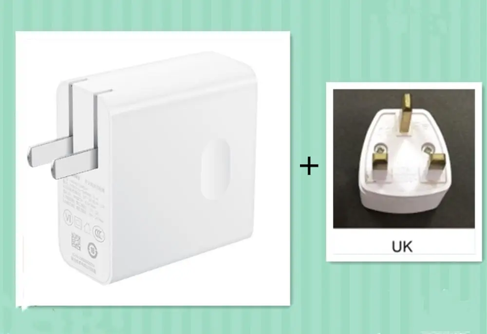 with UK adapter Оригинальное зарядное устройство для huawei supercharge 3 USB порта 5 V 4.5A 22,5 W Max 100-240 V для huawei P20 Pro huawei mate 20 Pro Honor 10 - Тип штекера: with UK adapter