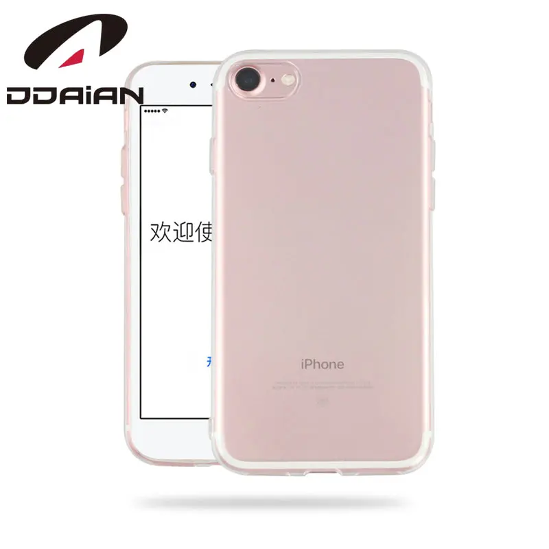 

Ddaian for iPhon 7 Case Ultra Thin Phone Case Transparent Protective Anti-knock Waterproof Shell for iPhone 7
