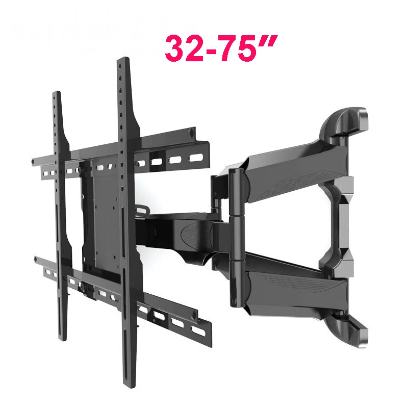 MA70A Наивысшее качество выдвижной Универсальный 3"-75" ТВ настенное крепление для тяжелых условий эксплуатации вращения наклона ЖК-дисплей СВЕТОДИОДНЫЙ монитор с кронштейном