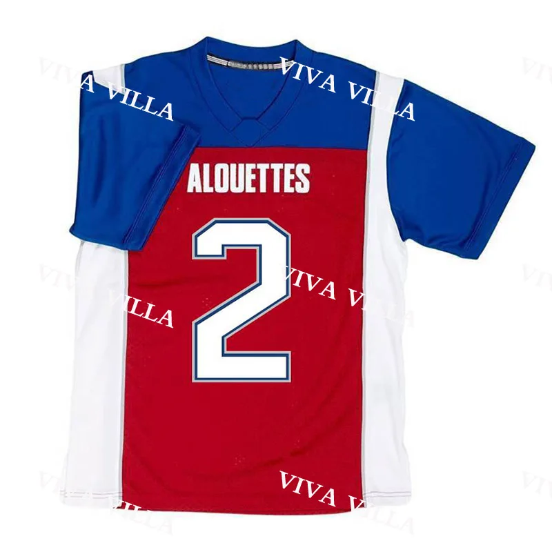 

Johnny Manziel Football Jersey Montreal Alouettes Custom Any Name Any Number Stitched American Football Jersey Free Shipping