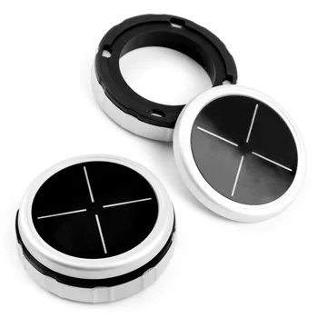 

Areyourshop For BMW F10 F20 F30 X STY Car Replacement Small Bigger Multimedia Knob Cover IDRIVE Button ABS Car Styling Covers
