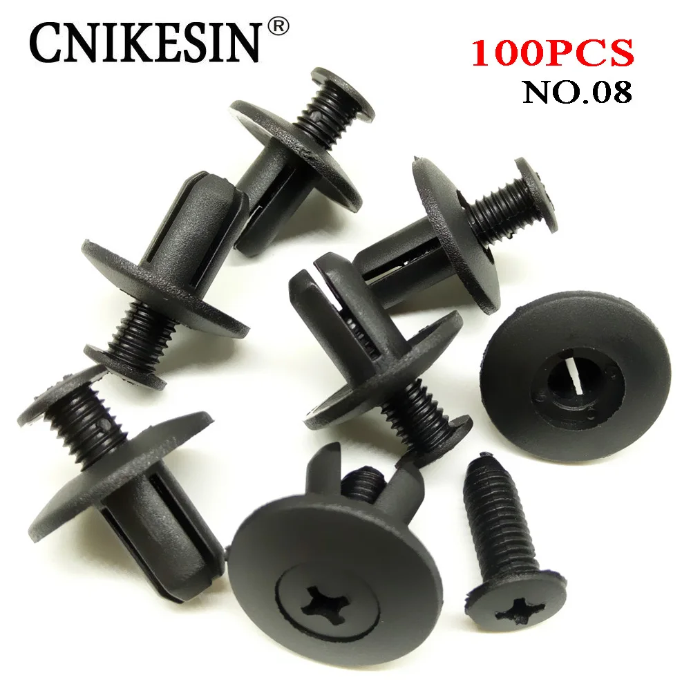 CNIKESIN 8mm Universal Type Auto Plastic Verlengen Schroef Rivet