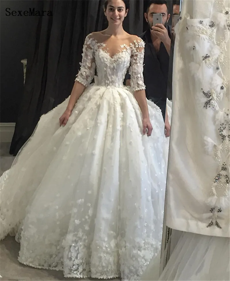 luxury-ball-gown-crystal-wedding-dresses