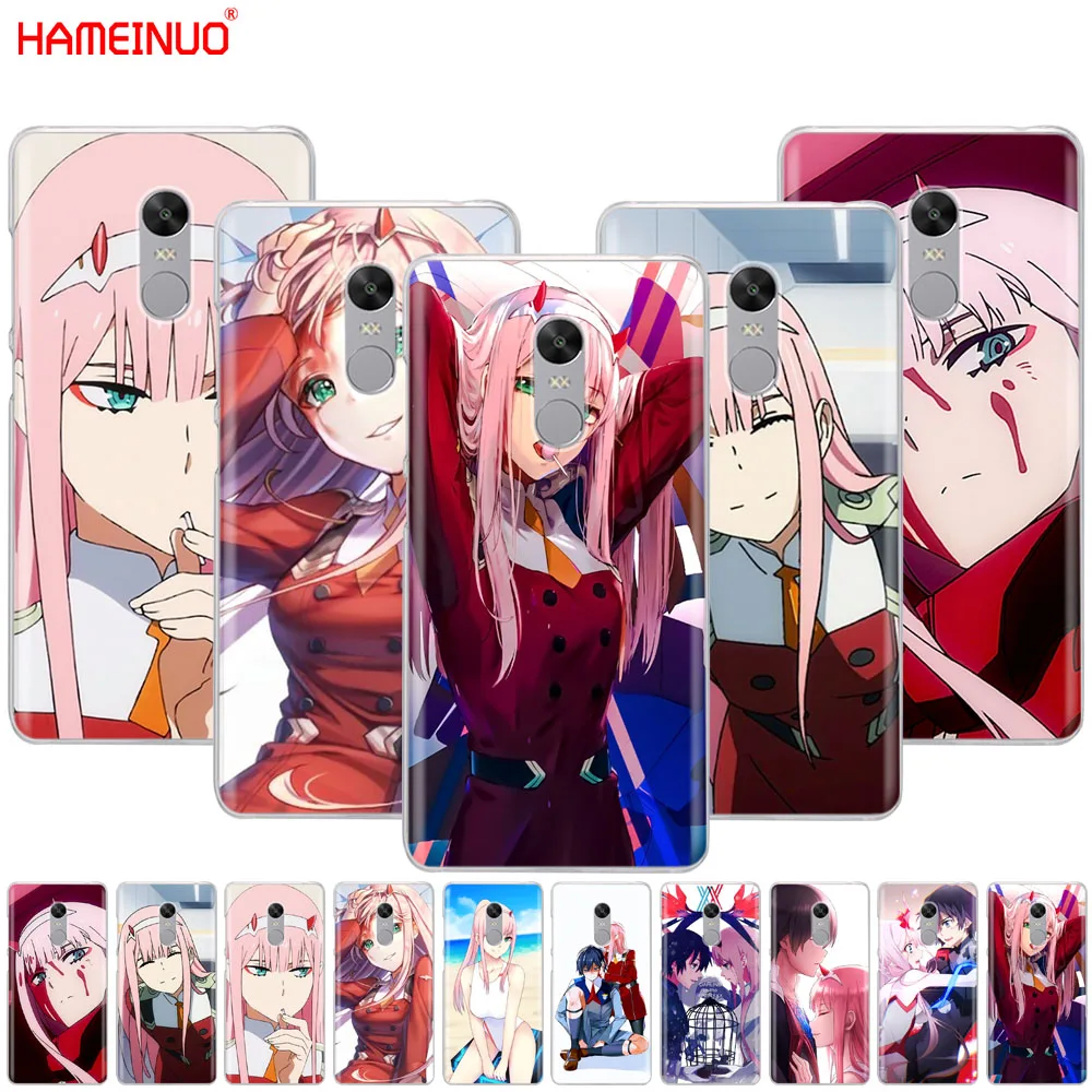 

HAMEINUO Darling in the FranXX Cover phone Case for Xiaomi redmi 5 4 1 1s 2 3 3s pro PLUS redmi note 4 4X 4A 5A