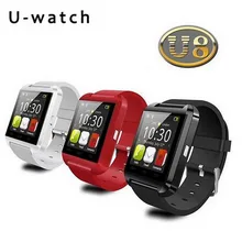 Modisches Design Bluetooth Smartwatch U8 Mit Passometer Funktion Touchscreen Antwort Und Wählen sie Die Telefon Freisprecheinrichtung Smart Uhr