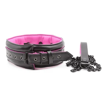 Sex Couple Leather Bdsm Bondage Set 3pcs Restraints Collars Ankle Cuff Handcuffs For Sex Bondage Set Sex Toys For Women Adults 3