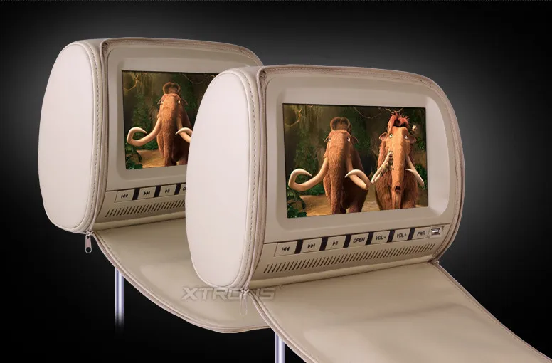 Best 2x9" Beige Color (Black & Grey Optional) Headrest Car DVD Car Headrest Monitor with DVD Buit-in Speaker 3 Best 2x9" Beige Color (Black & Grey Optional) Headrest Car DVD Car Headrest Monitor with DVD Buit-in Speaker 3