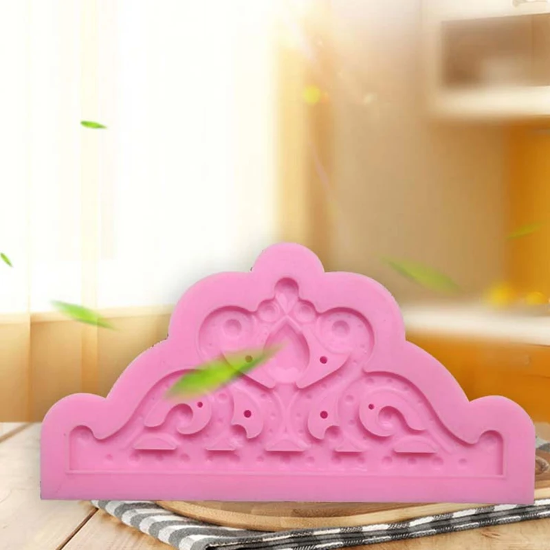 

Larger Size Crown Shapes Silicone Sugarcraft Moulds Fondant Cake Decorating Tools Silicone Soap Moulds