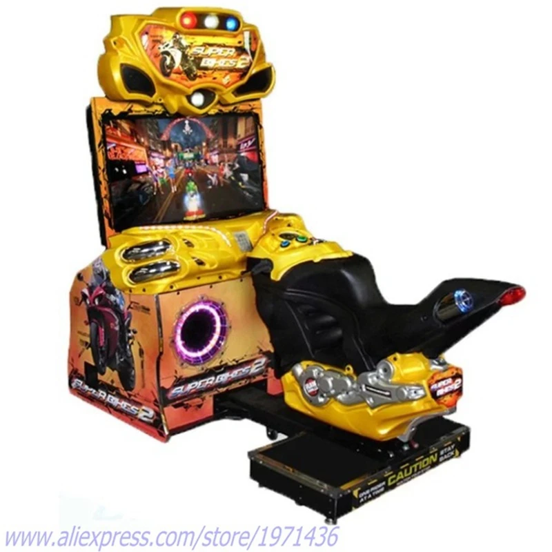 コイン式ゲーム機ffバイクドライビングシミュレーターモーターバイクレーシングゲーム Coin Operated Games Coin Operated Game Machinegame Machine Aliexpress