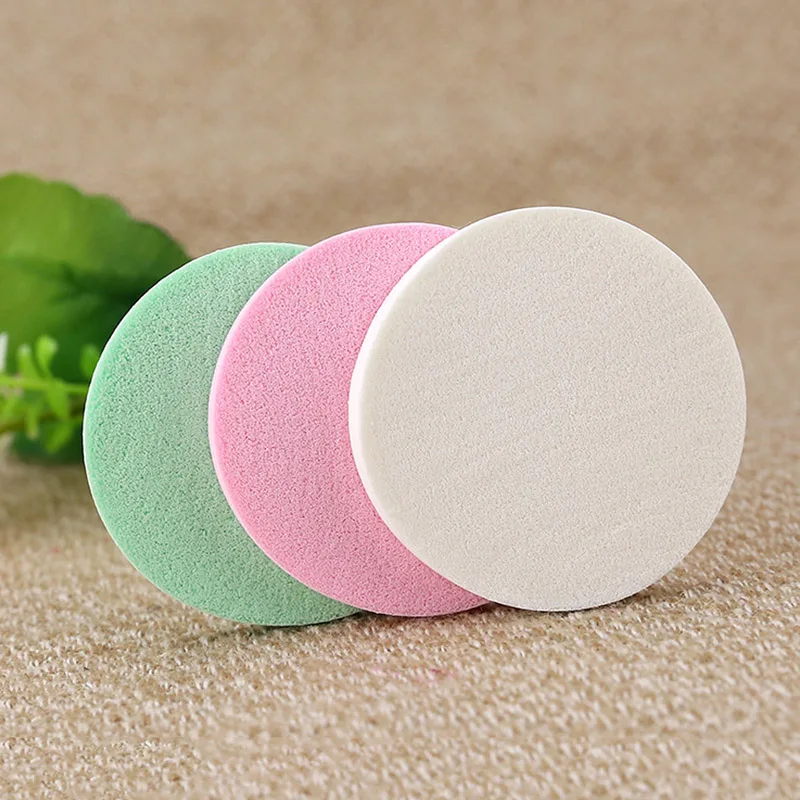 20 шт пудра слоеная круглая латексная пудра для макияжа пуховка для женщин портативный инструмент для макияжа OA66
