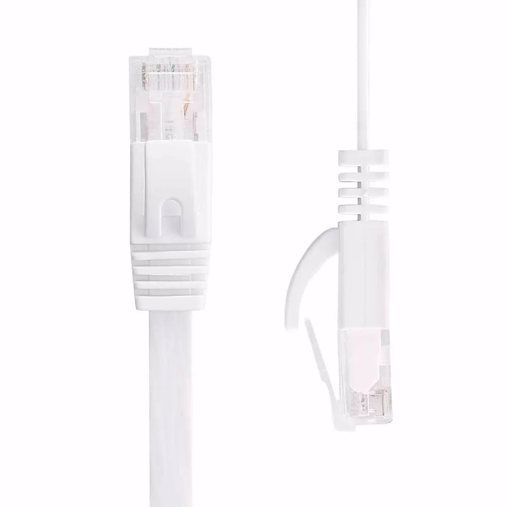 

1000pcs/lot 25cm/50cm/1m/1.5m/2m Ethernet Cables Flat CAT6 Flat UTP Ethernet Network Cable RJ45 Patch LAN cable /Ethernet Cables