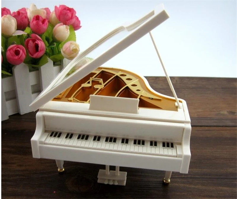 Рождественская распродажа Классическая Музыкальная Шкатулка для фортепиано