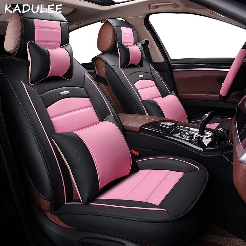 

KADULEE car seat cover For chrysler 300c voyager automobiles seat cover auto accessories car-styling fit for most 98% car models