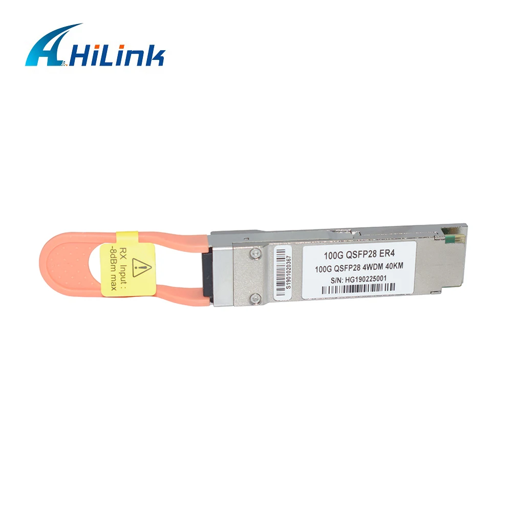 100G QSFP ER4 40 км 1310nm оптический приемопередатчик 100G-QSFP28-4WDM-40KM LC модуль приемопередатчика