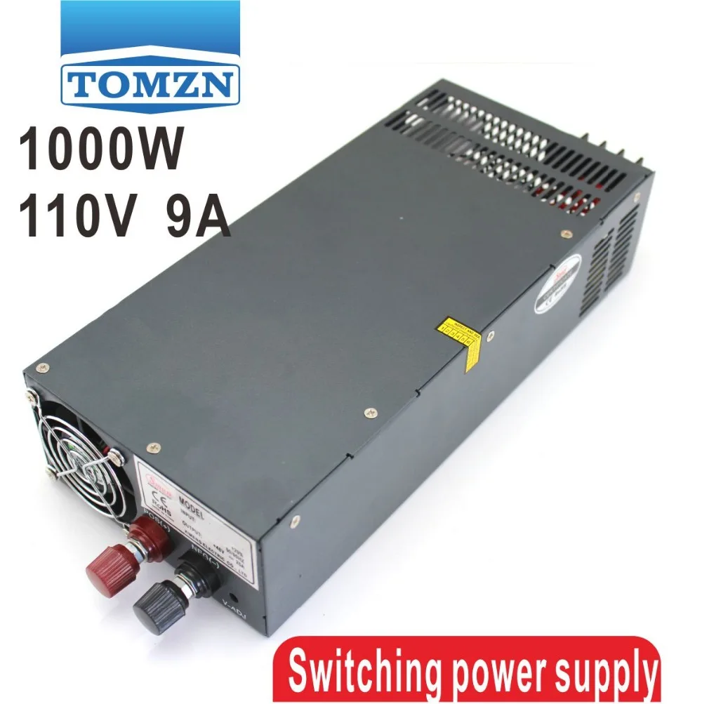 1000W 0 to 110V adjustable 9A Single Output Switching power supply AC